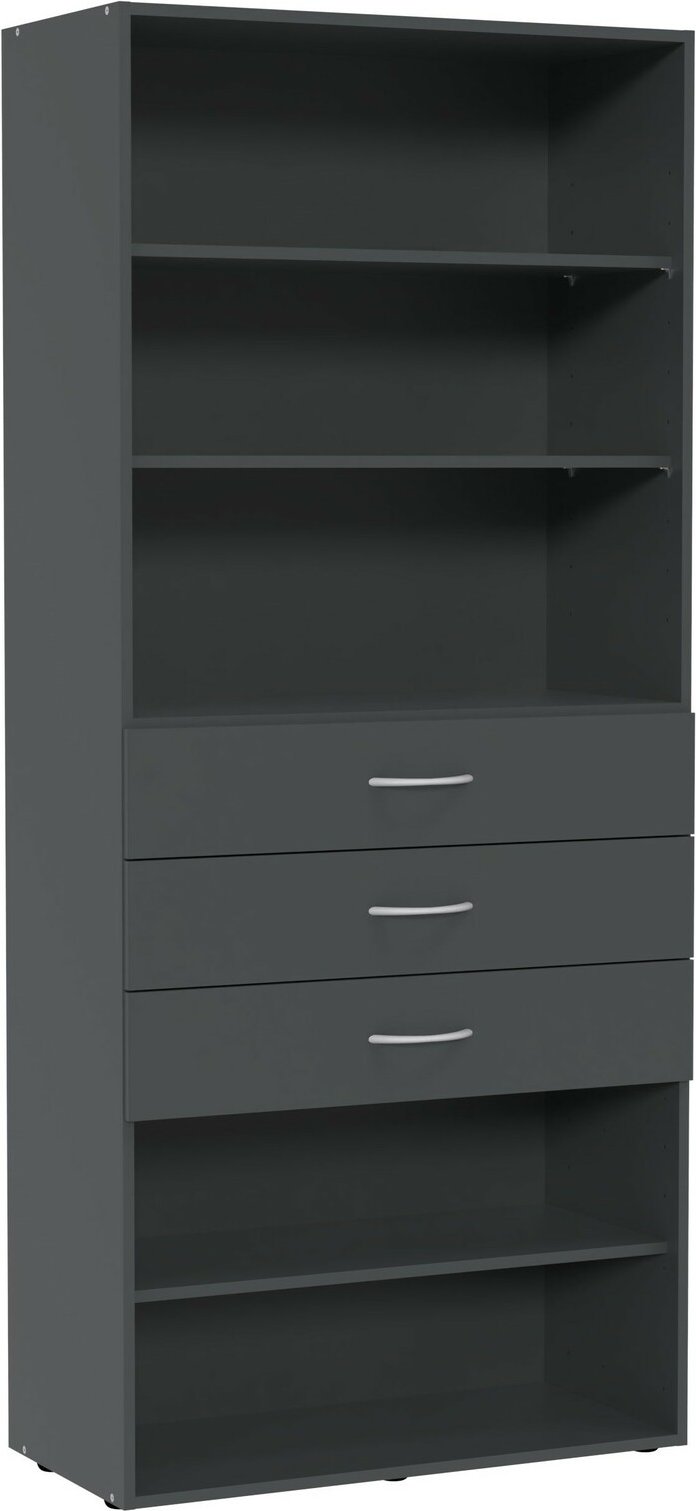 XORA Regal hoch MULTIRAUMKONZEPT, Holznachbildung