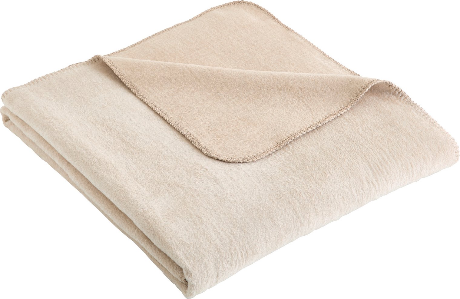 Linneweber Wohndecke BRAGA, Materialmix