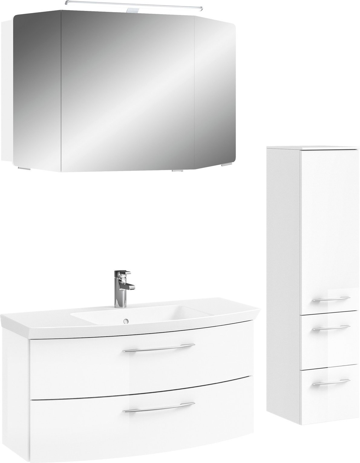 Pelipal Badkombination CASSCA SPRINT, Holznachbildung