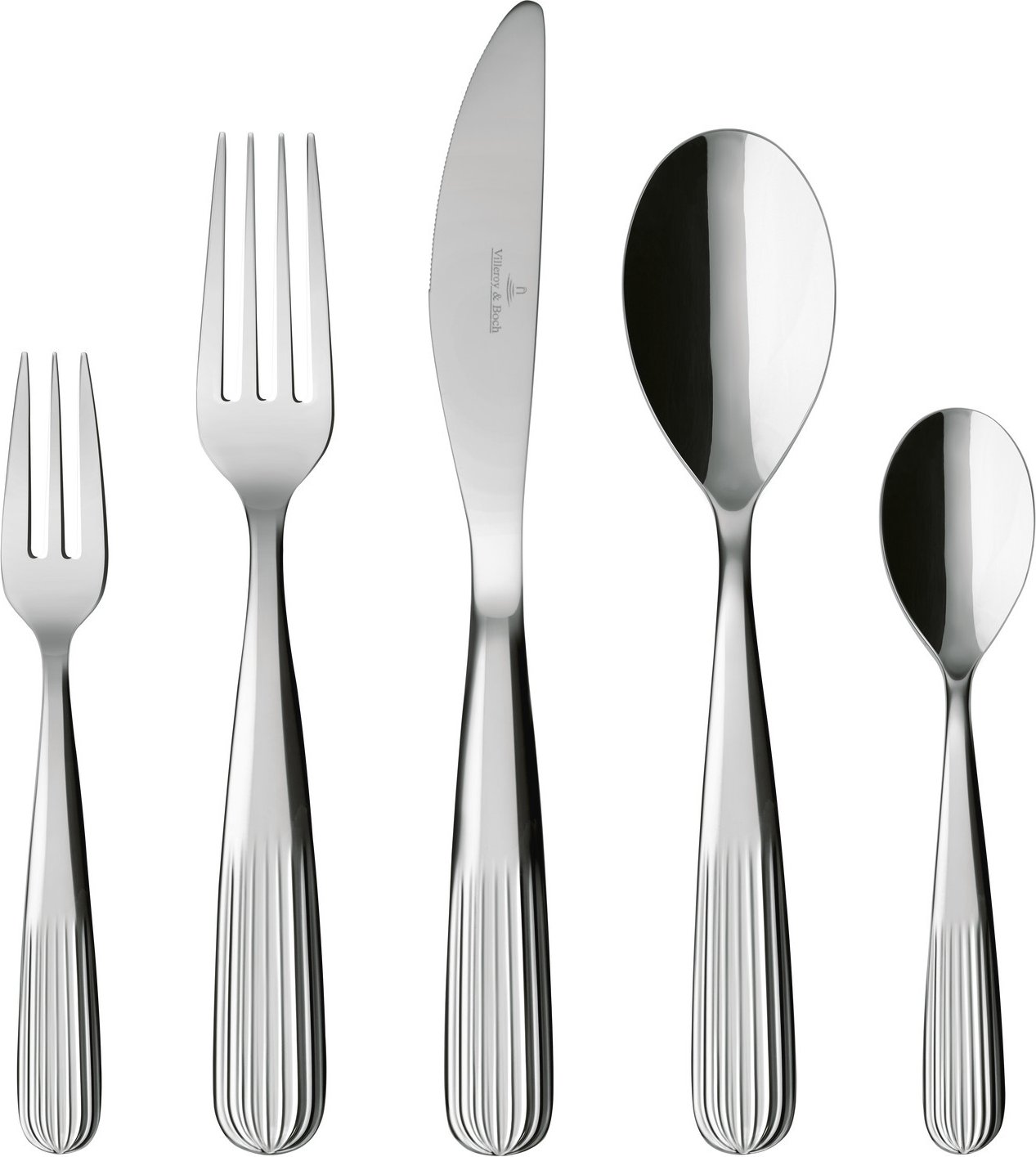 Villeroy & Boch Besteckset 30-tlg. ROSE GARDEN, Edelstahl