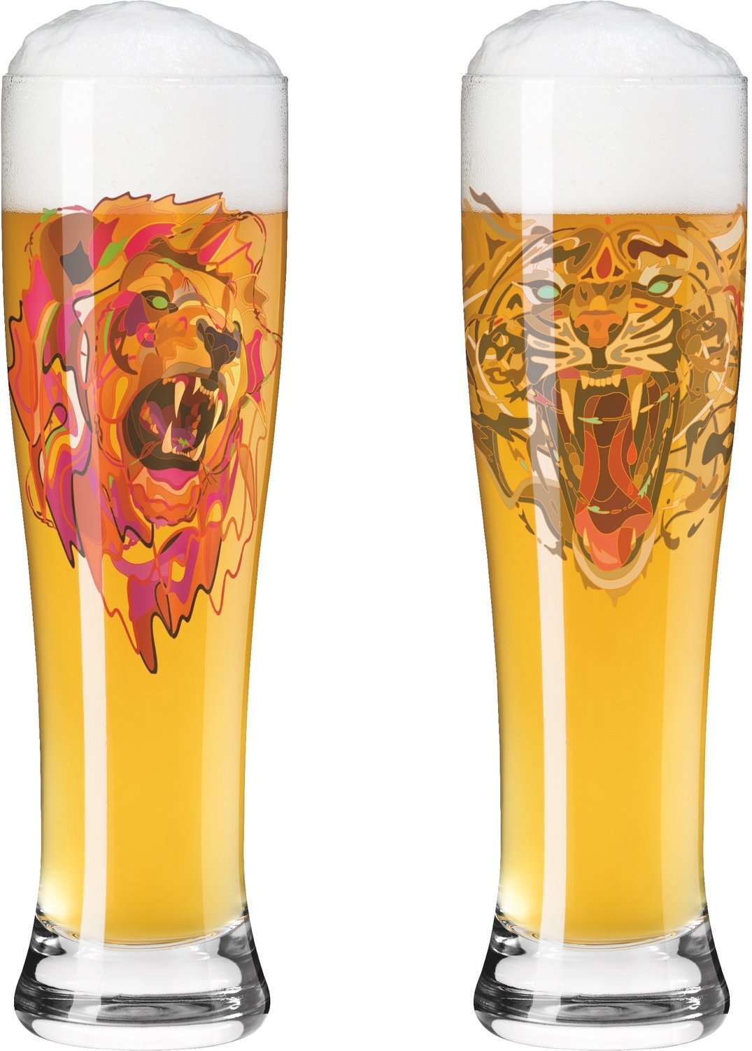 Ritzenhoff Weizenbierglas 2er-Set BRAUCHZEIT, Glas