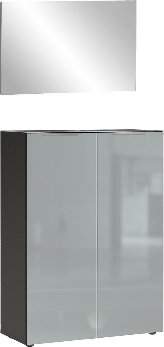 MID.YOU Garderoben-Set GENOVA, Holznachbildung