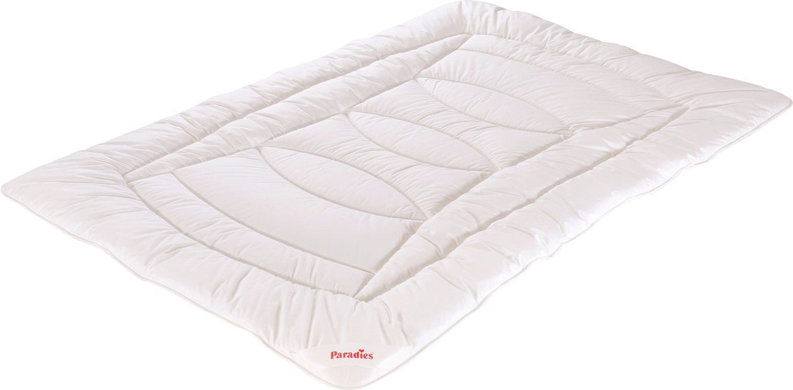 Paradies Ganzjahresbettdecke FLORA BIO, Materialmix