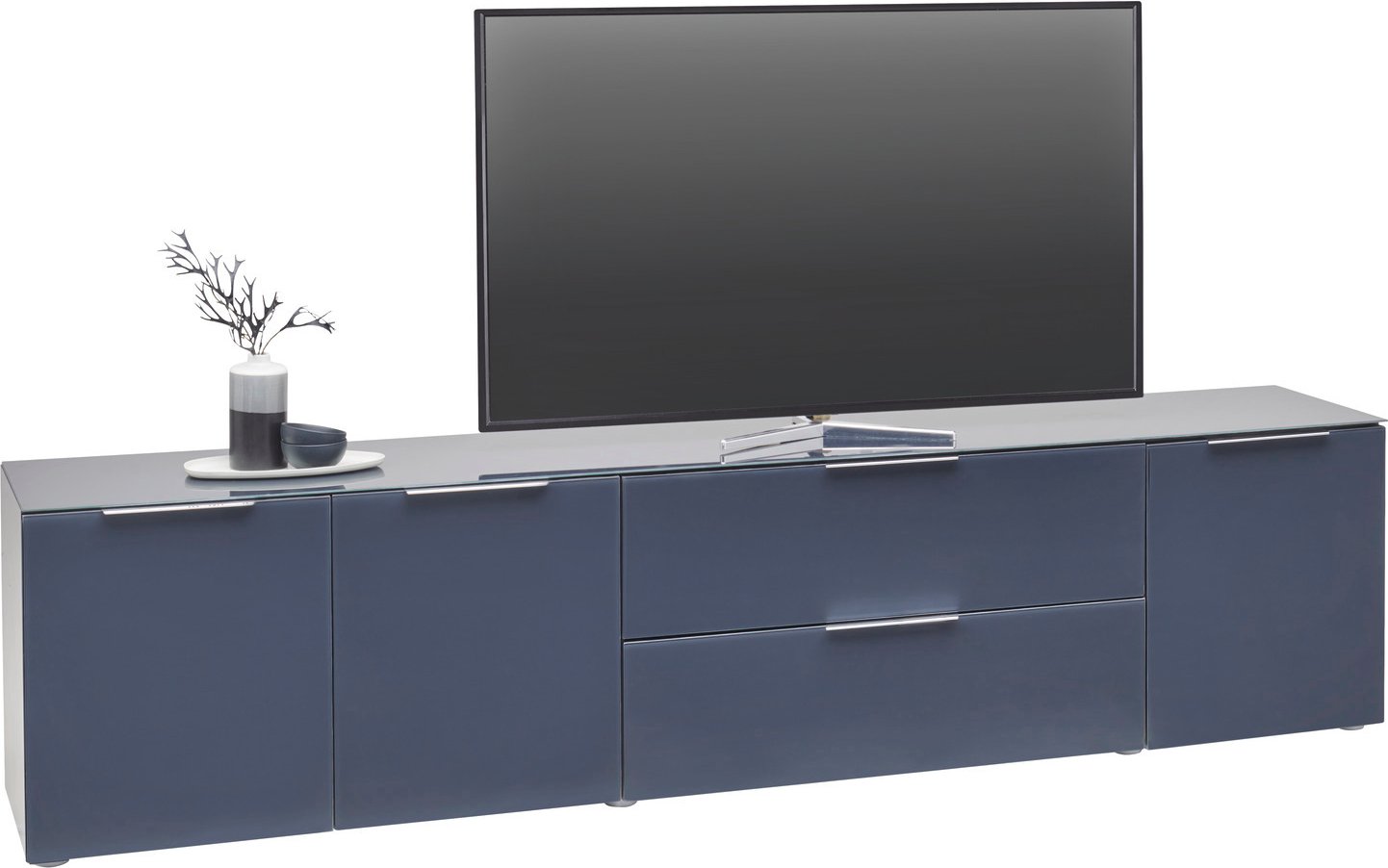 Voleo XL-TV-Lowboard MALIN, Holznachbildung