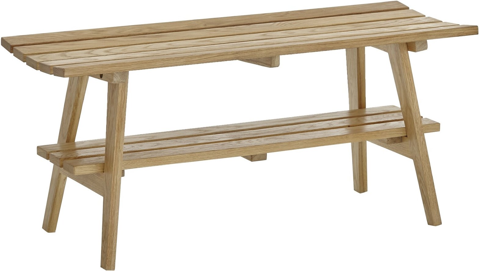 Linea Natura Garderobenbank 100cm BANTRY, Massivholz