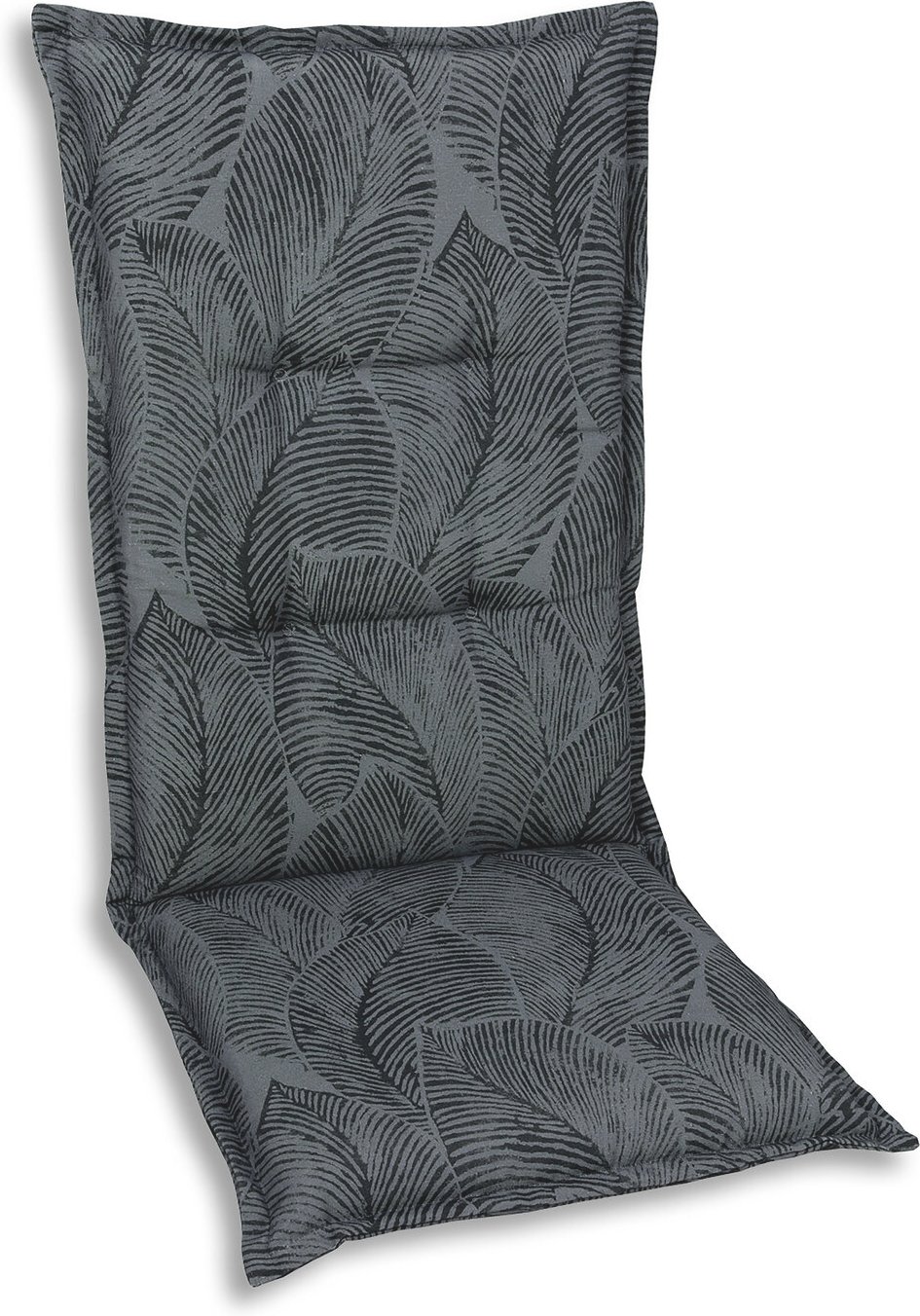 Go-De Sesselauflage, blau, Stoff