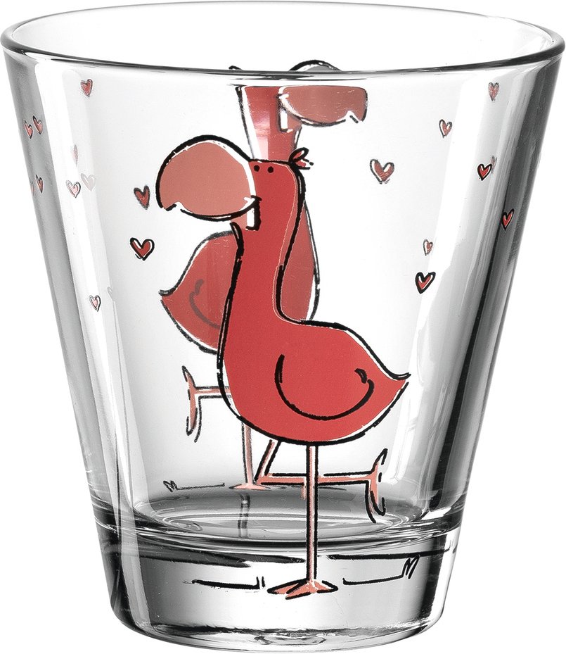 Leonardo Becher Flamingo 215ml BAMBINI, Glas