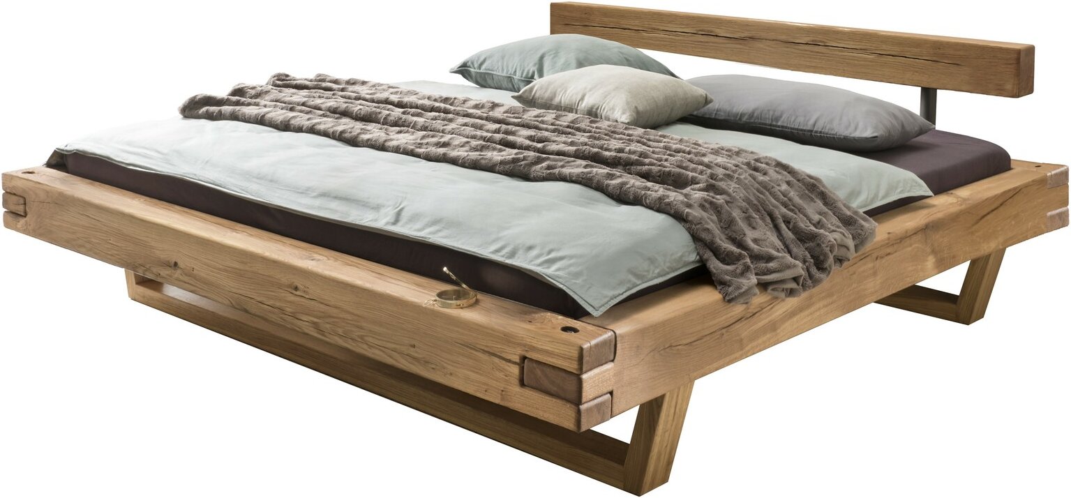 Valnatura Balkenbett LIGNUM, Massivholz