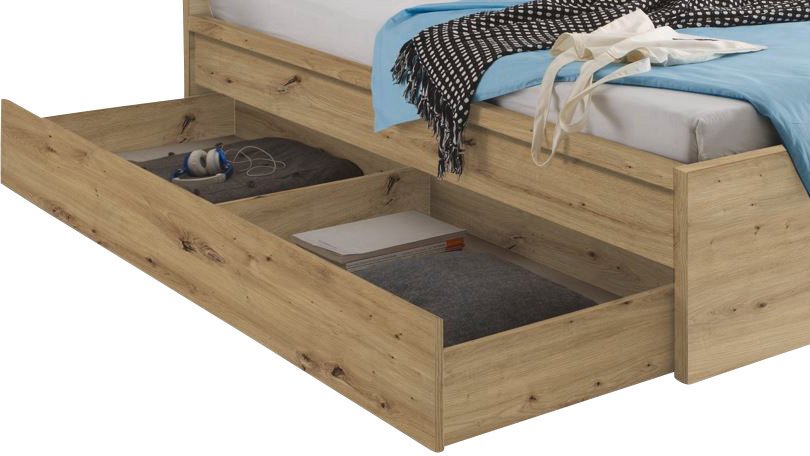 Z2 Bettschubkasten MALMÖ, Holznachbildung