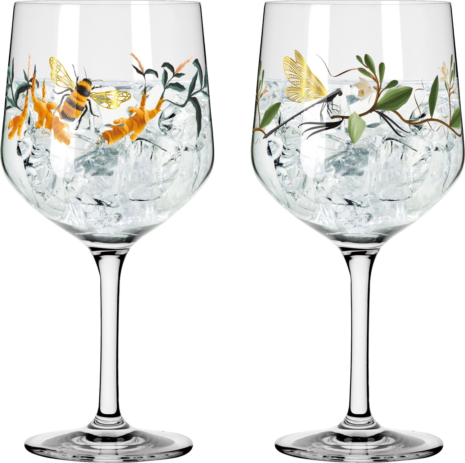 Ritzenhoff Ginglas 2er-Set BOTANIC GLAMOUR, Kristallglas