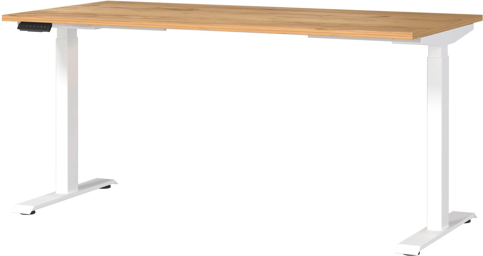 E-Serie E-Schreibtisch E-SYSTEM, Holznachbildung