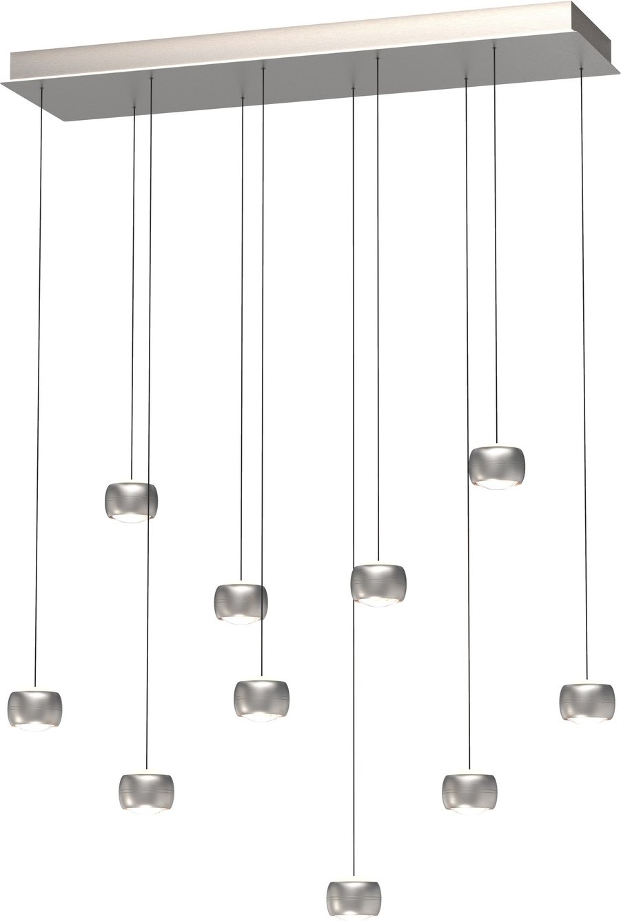 Thumbnail - Geeti LED-Pendelleuchte QUIBERON, Aluminium
