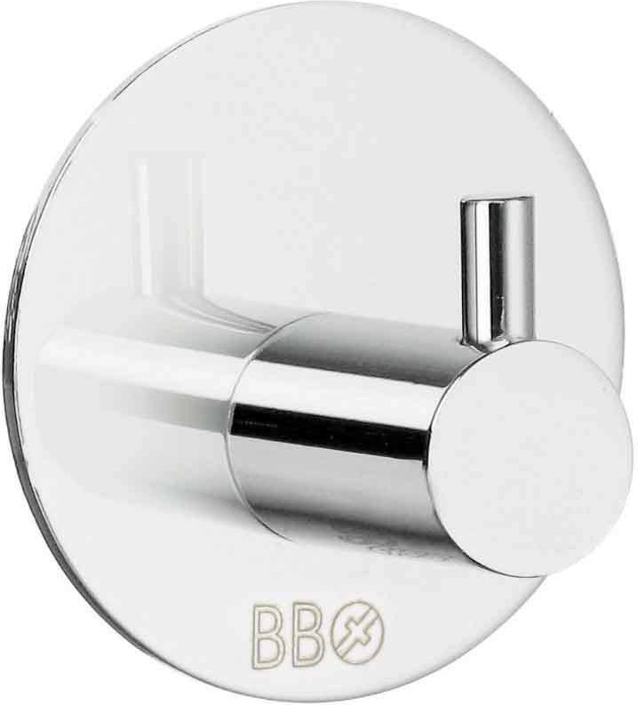 Beslagsboden Haken selbstklebend BK, Chrom