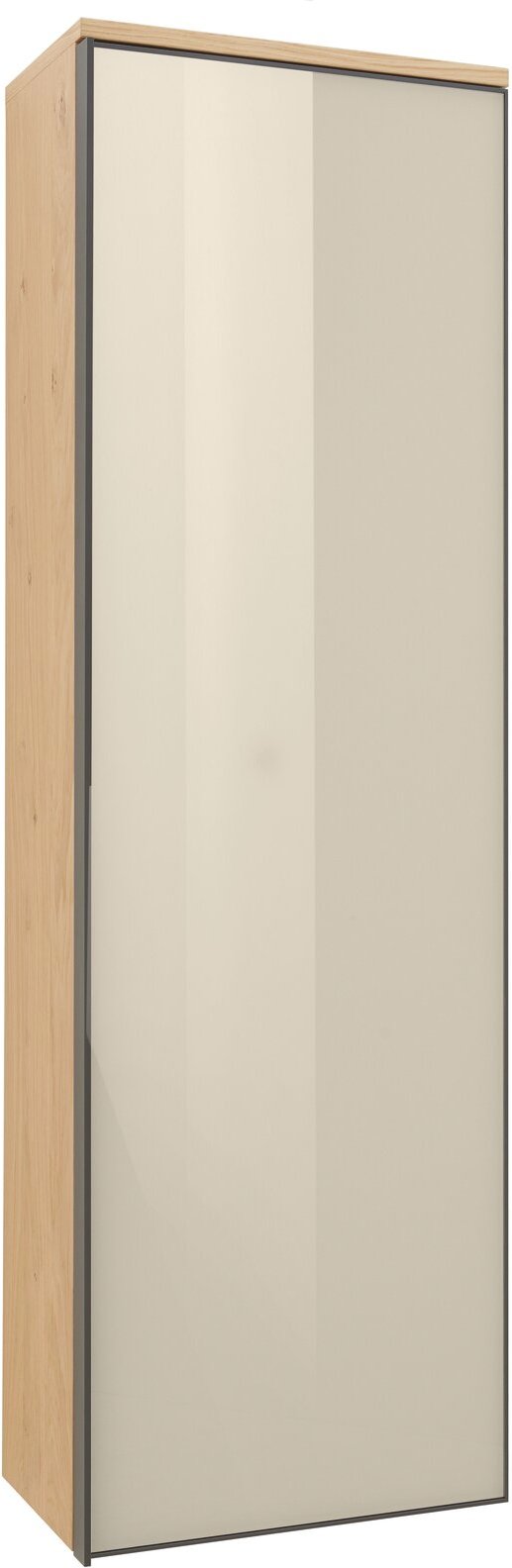 Dieter Knoll Hängegarderobenschrank re. ATINA, Glas