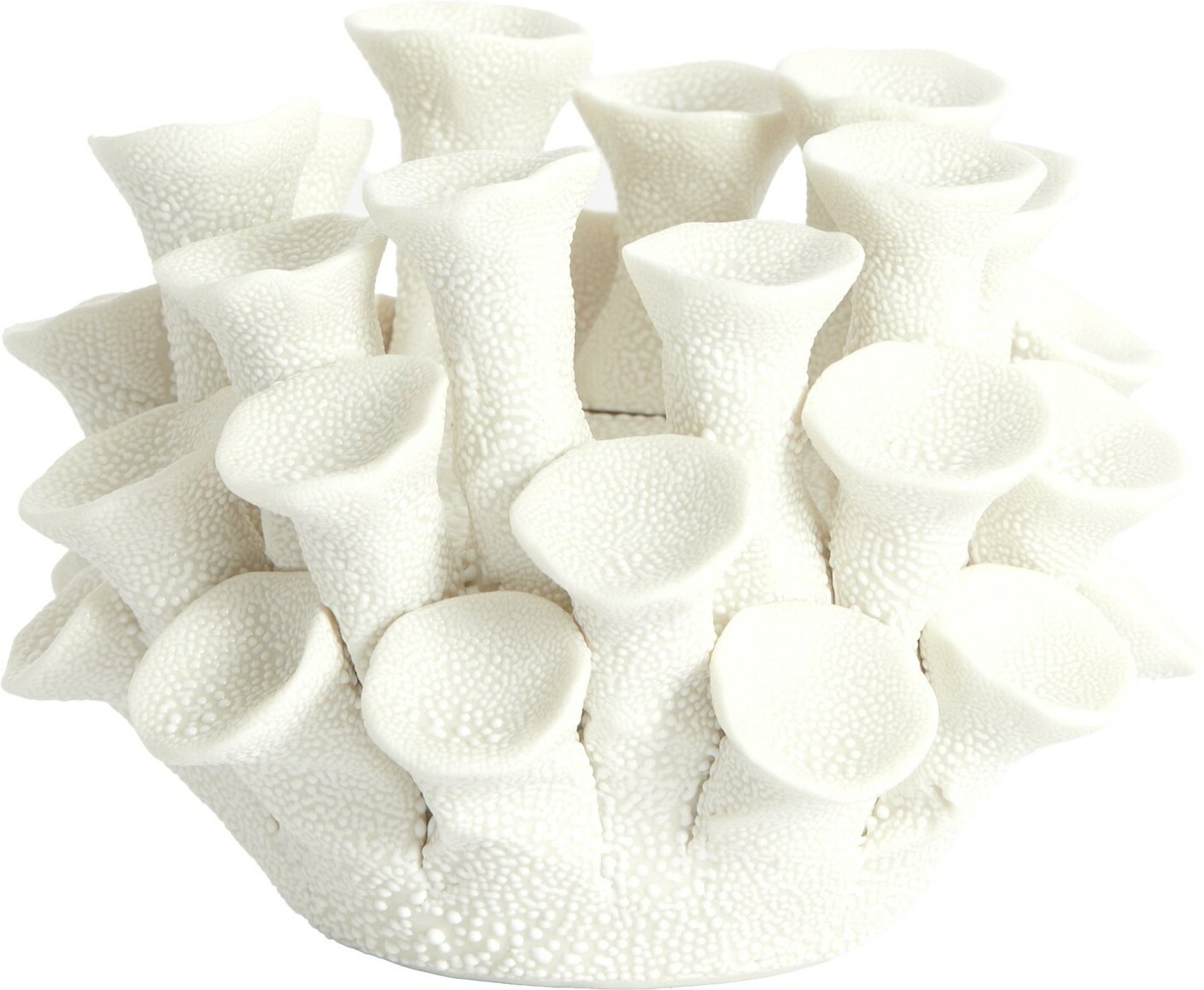 Light&Living Teelichthalter DELARA, Porzellan