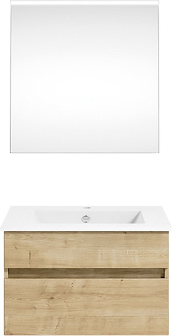 Puris Badkombination GET2YOU 21, Holznachbildung