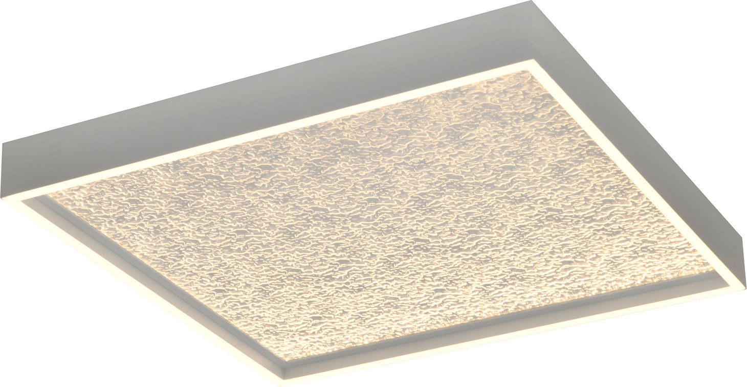 Geeti LED-Deckenleuchte BORMES, Kunststoff