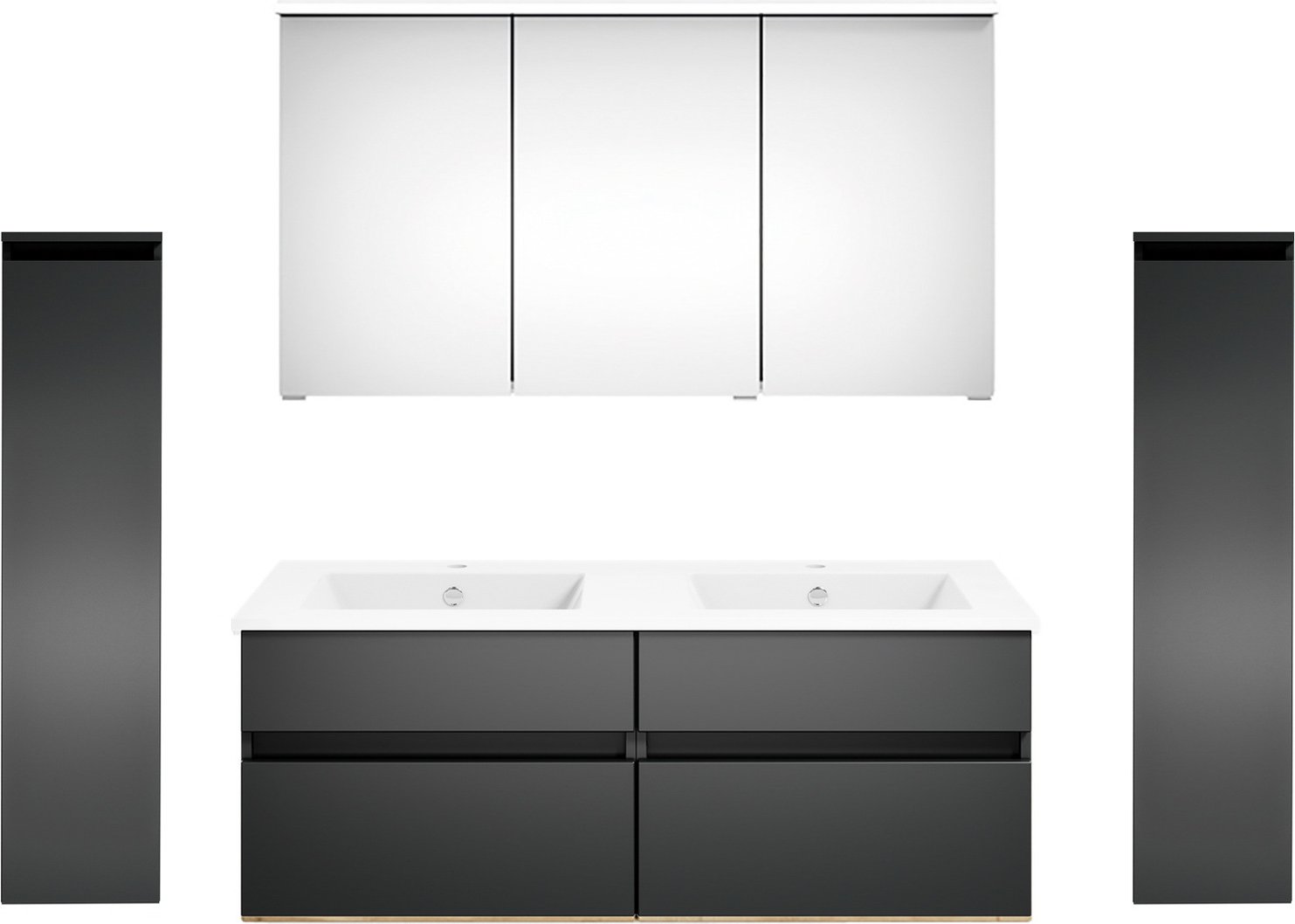 Thumbnail - Puris Badkombination GET2YOU 21, Holznachbildung