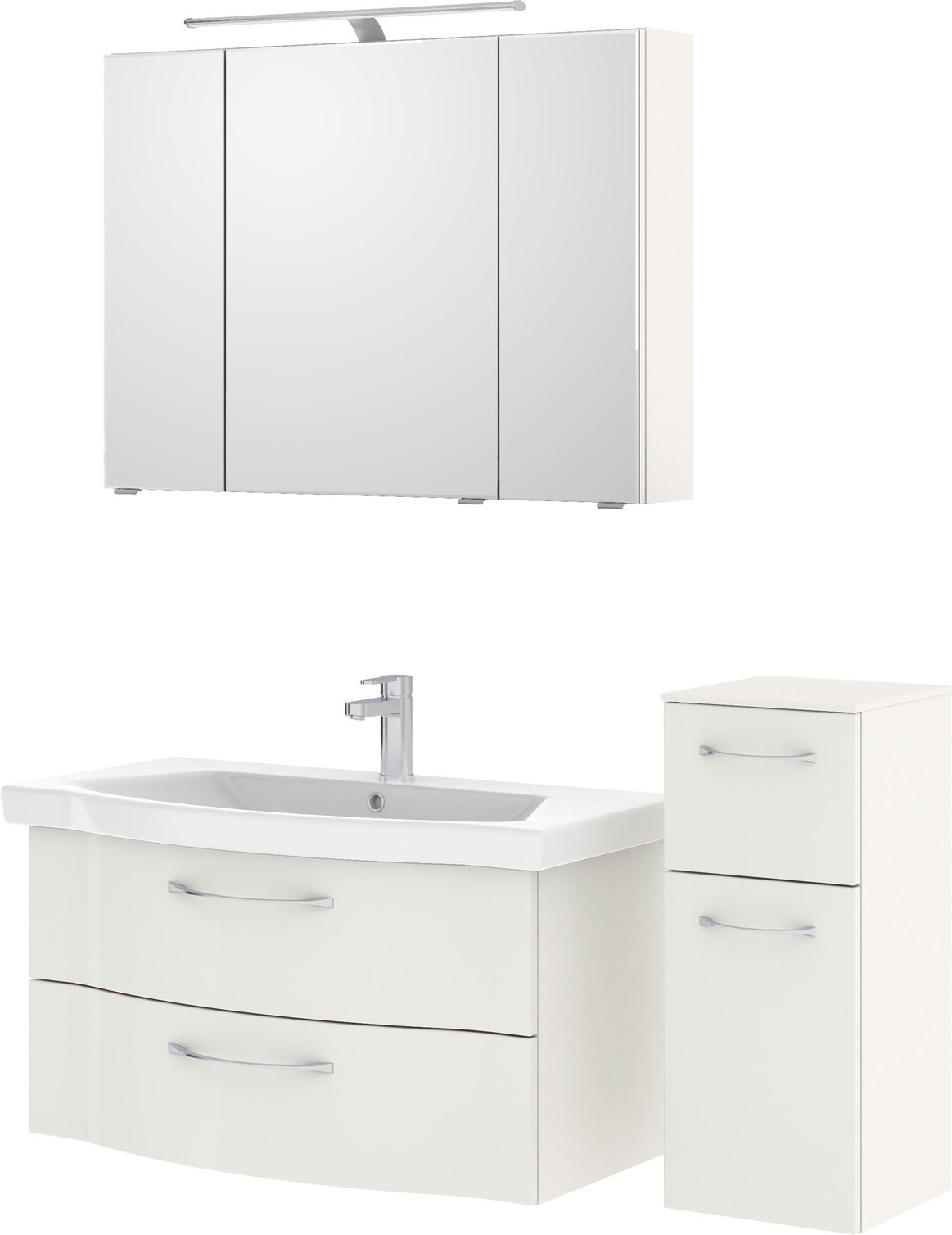 Pelipal Badblock SERIE 6005 SPRINT, Holznachbildung