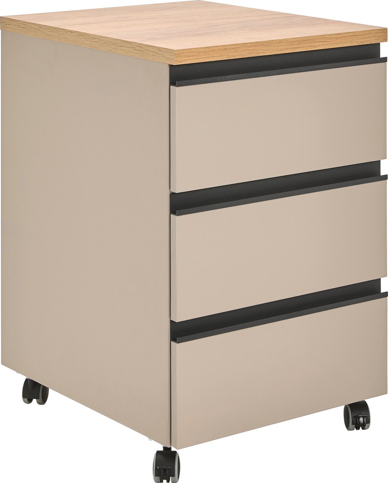 Thumbnail - Novel Rollcontainer DELTONA, Holznachbildung