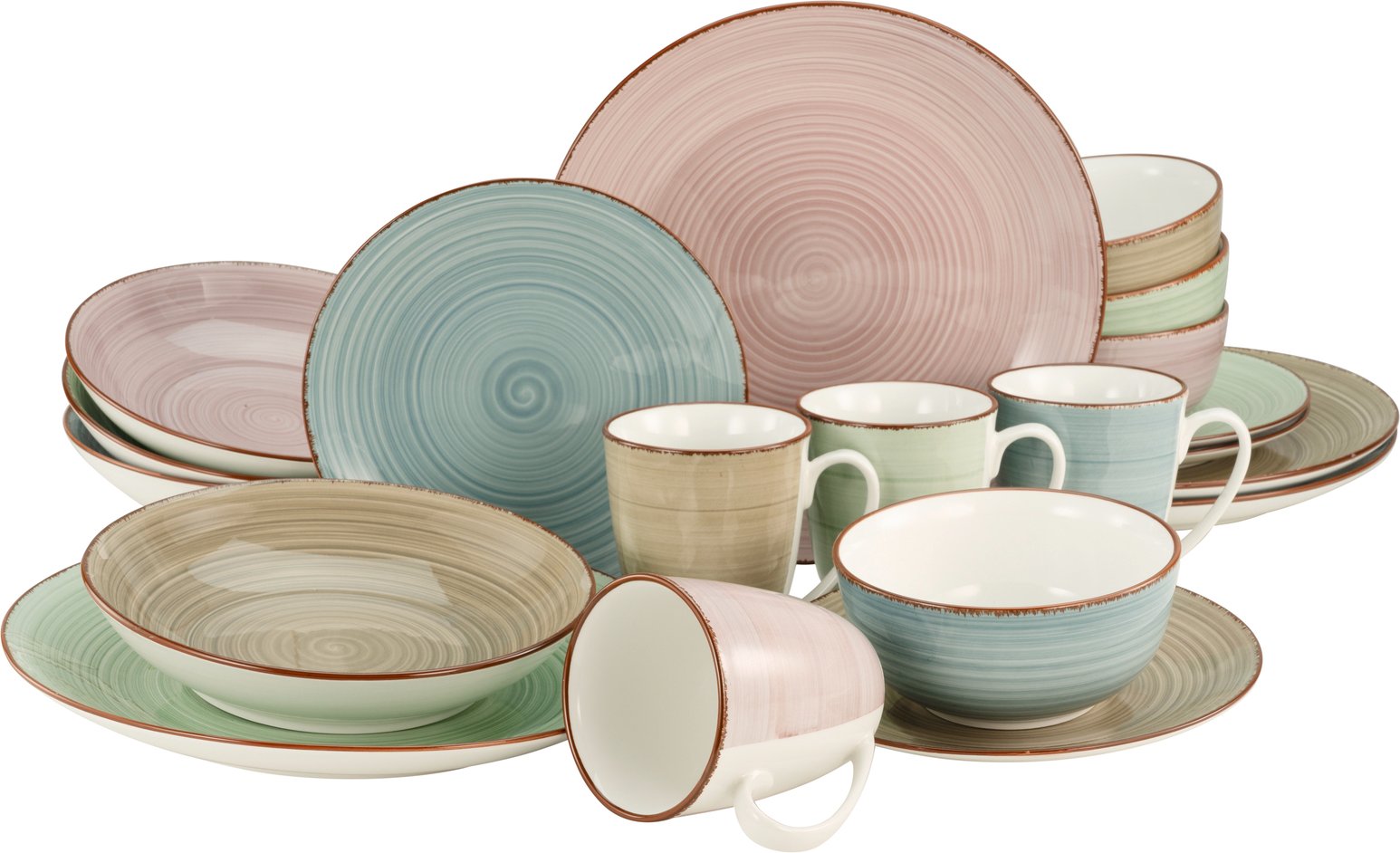 Creatable Kombiservice 20-tlg. SAMBA, Porzellan