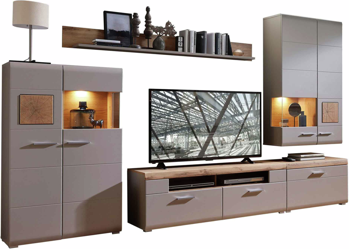 Z2 Wohnwand FUN PLUS, Holznachbildung