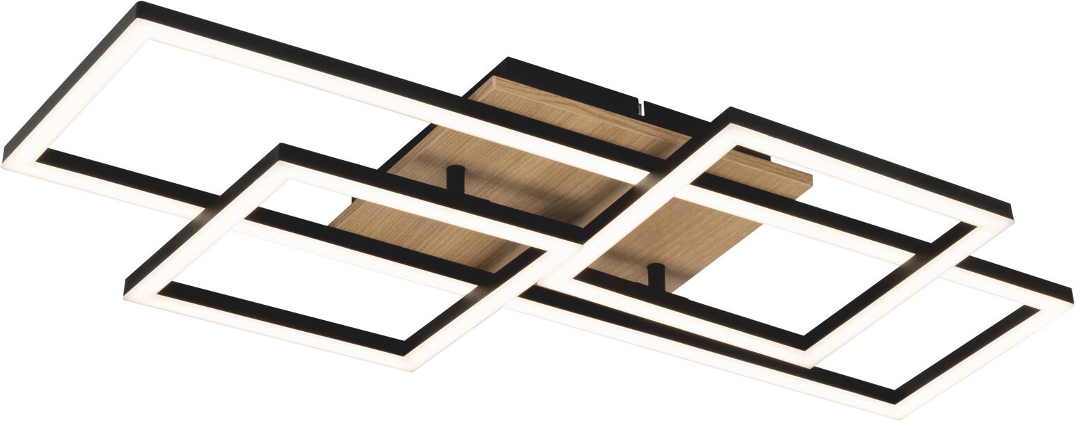 Novel LED-Deckenleuchte Worcester, Aluminium