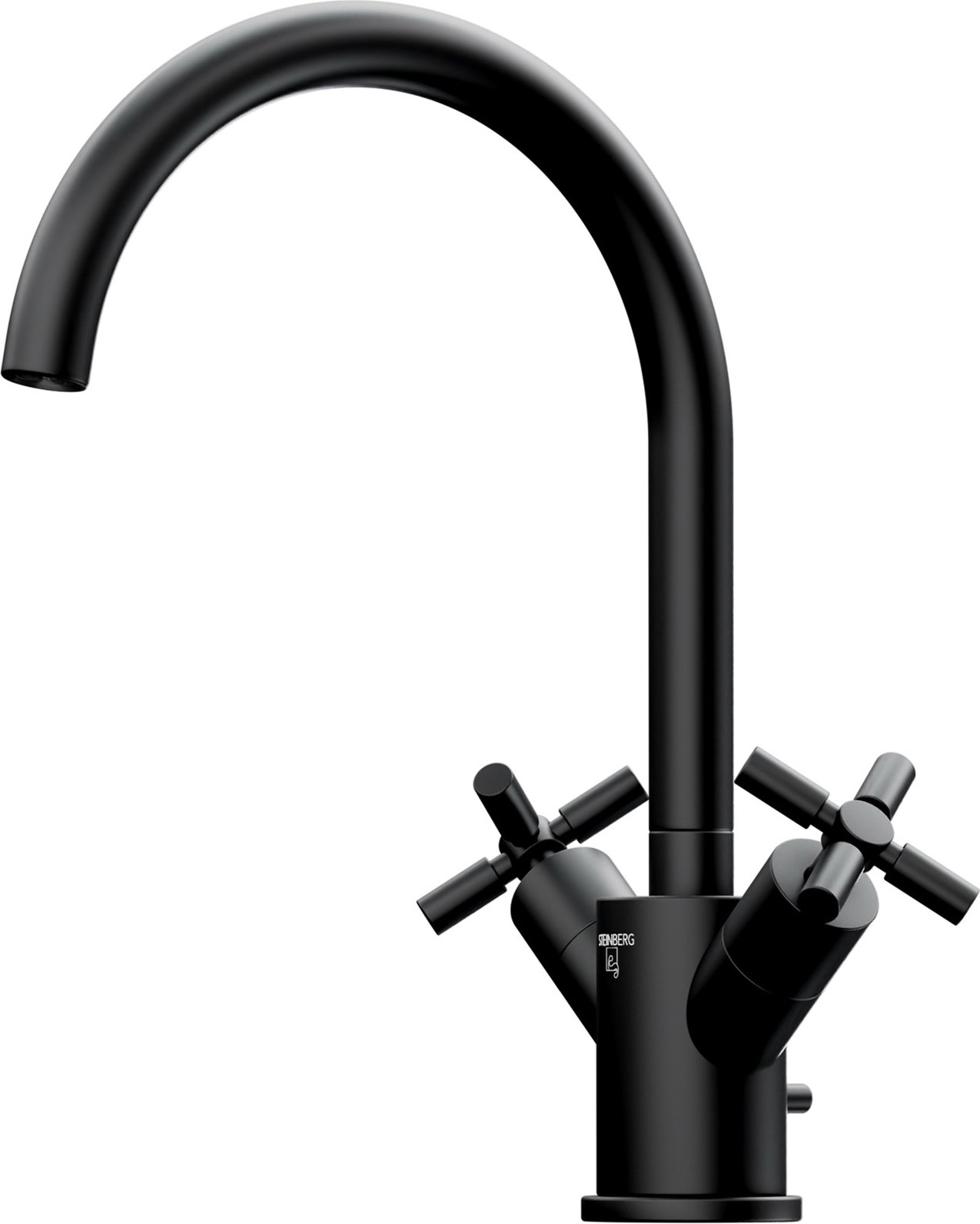 Zurbrüggen Waschtisch-Zweigriffarmatur 250, Messing verchromt