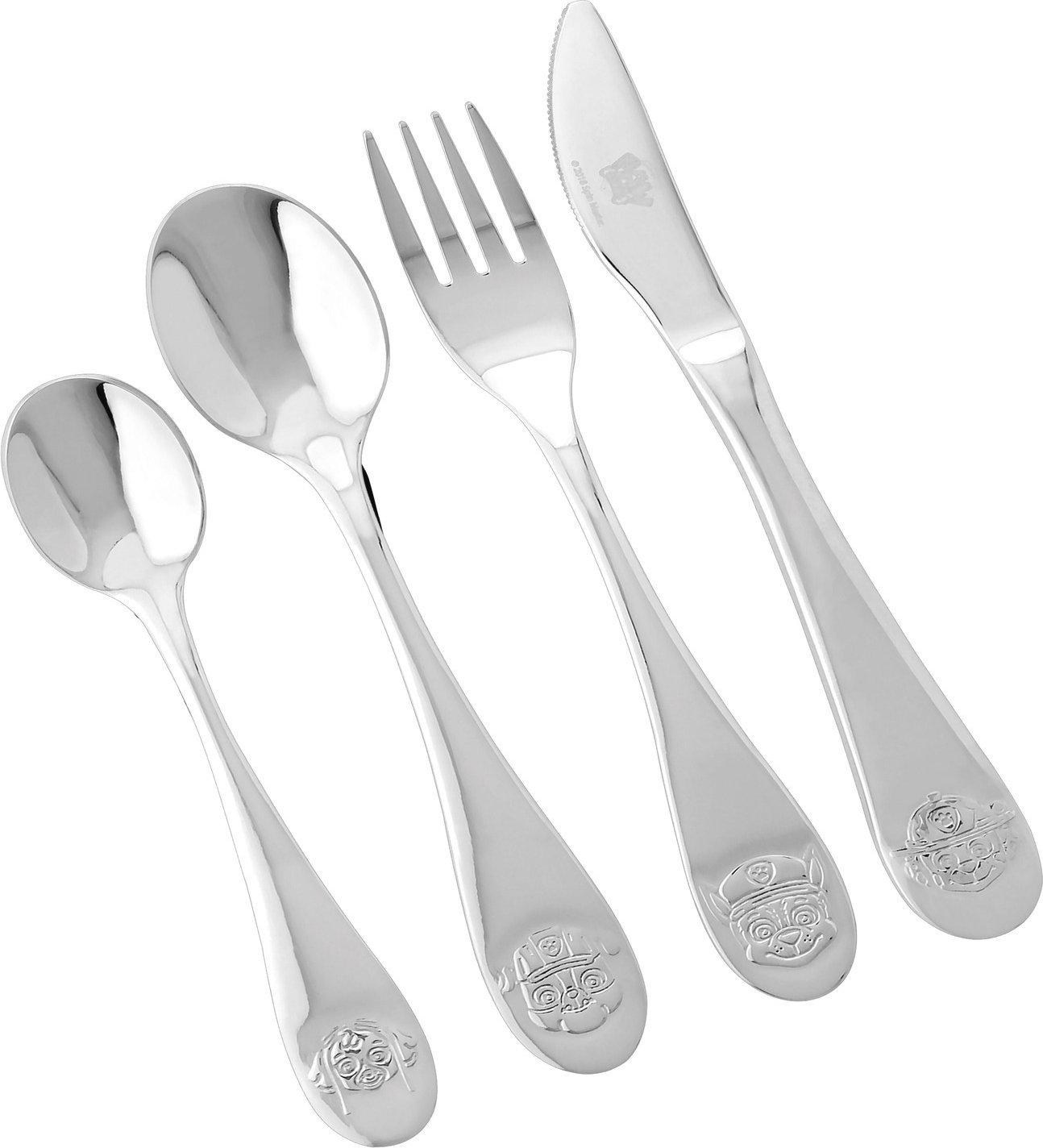 Thumbnail - Paw Patrol 4tlg. Edelstahlbesteckset PAW PATROL, Edelstahl