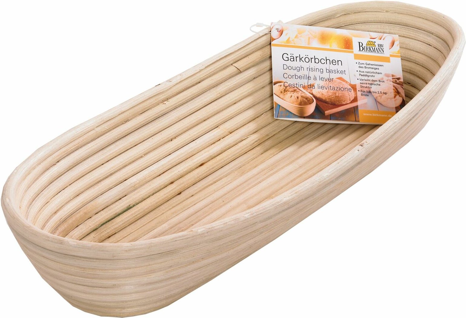 Birkmann Gärkörbchen, Naturfasern