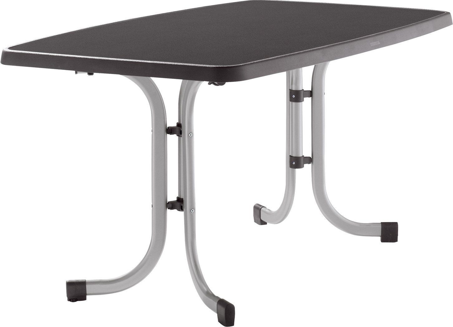Sieger Klapptisch 150x90 Graphit MECALIT BOULEVARD, Stahl