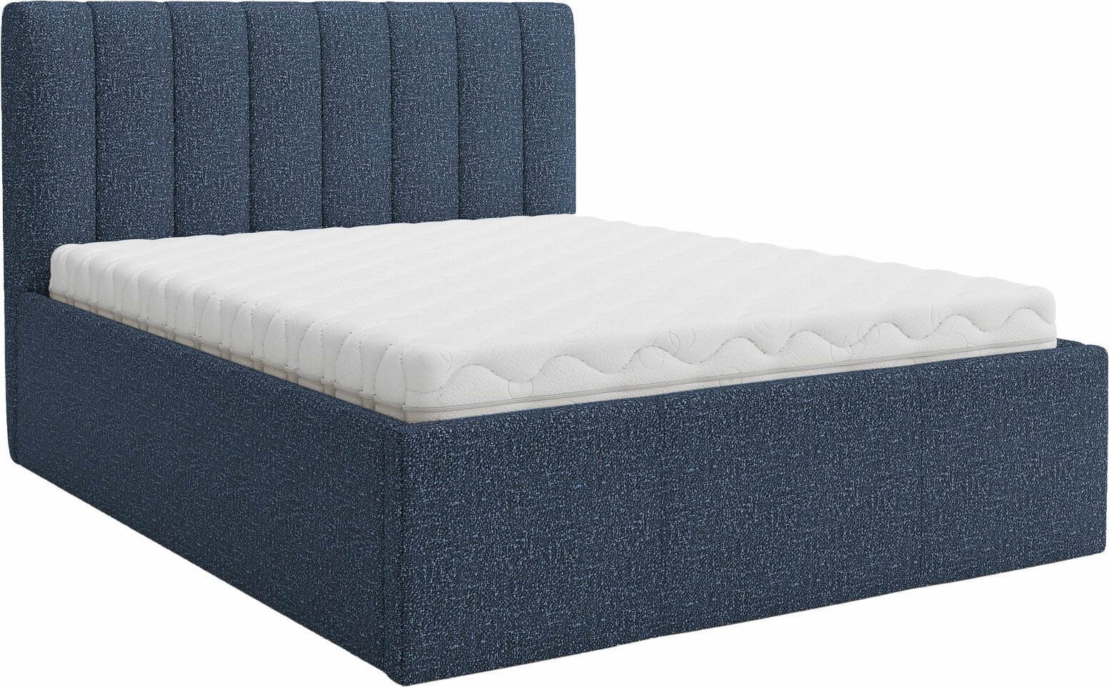 Thumbnail - Z2 Polsterbett ELMA, dunkelblau, Webstoff