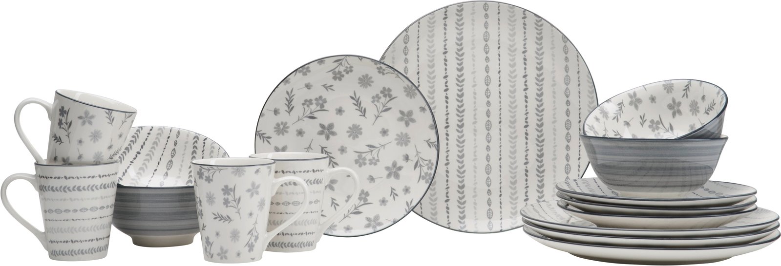 Thumbnail - Ritzenhoff & Breker Kombiset 16-tlg. SENDAI, Porzellan