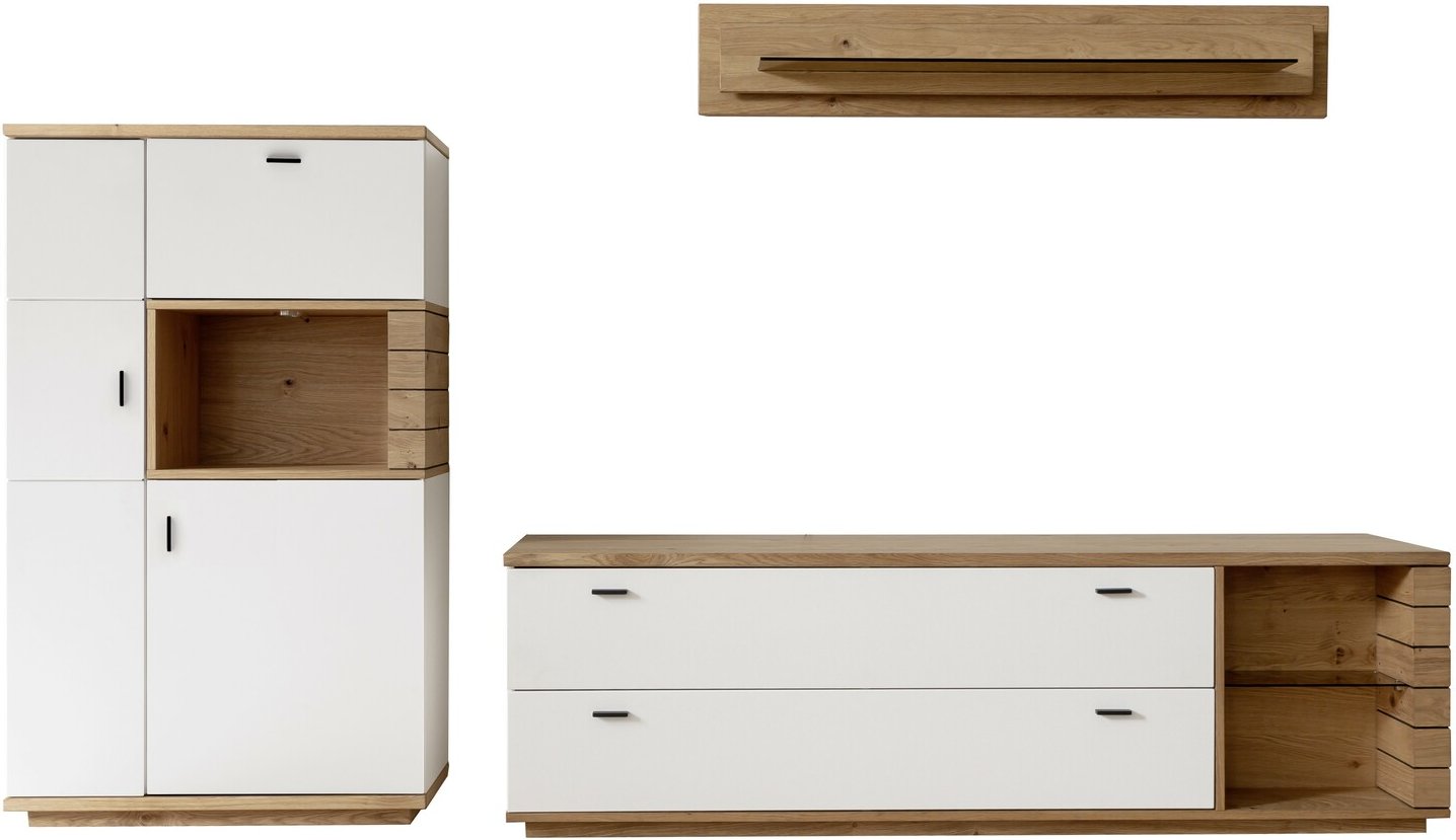 Novel Wandkombination MANITOBA, Holznachbildung