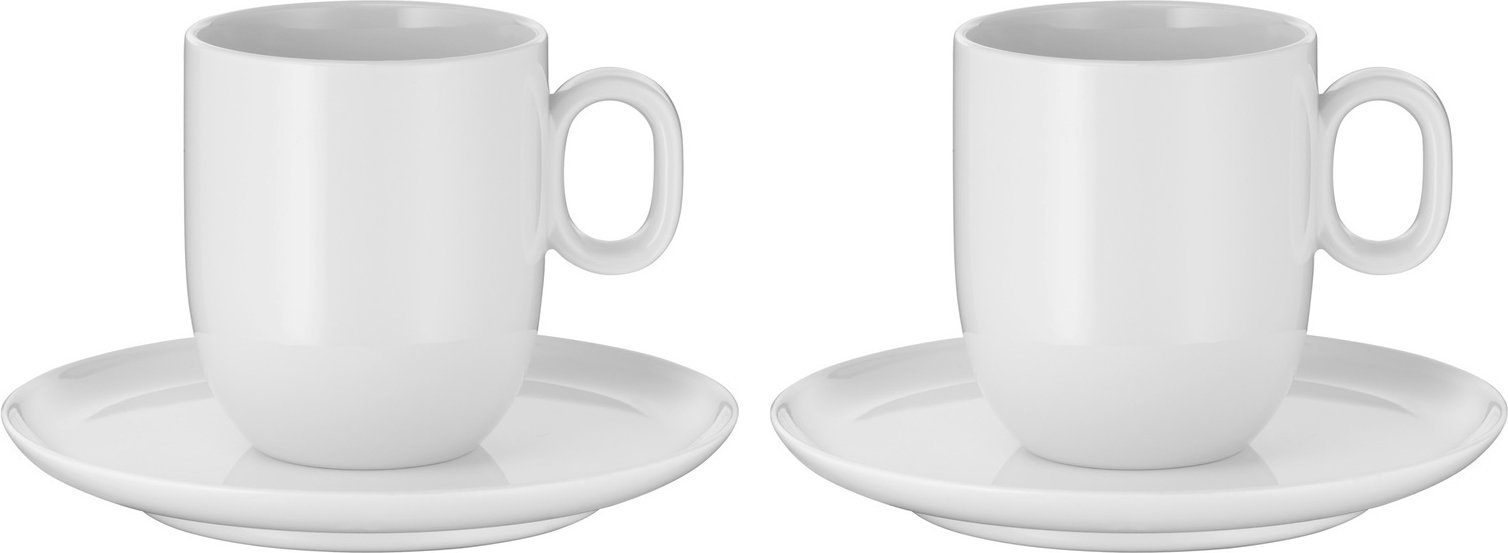 WMF Cafe Creme Tassen-Set 4-tlg. BARISTA, Porzellan