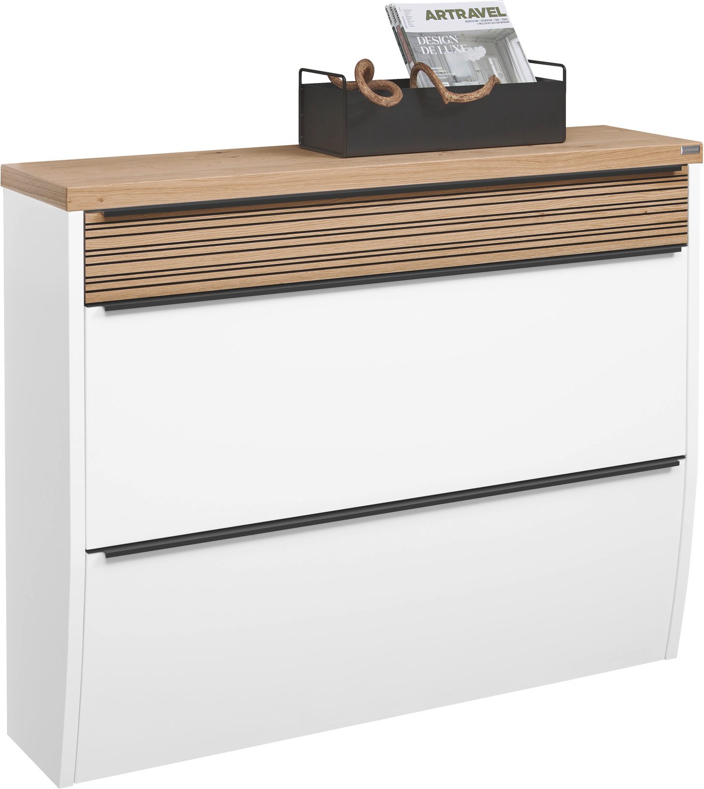 Dieter Knoll XL-Hängeschuhschrank ARCO NOVA, Holznachbildung