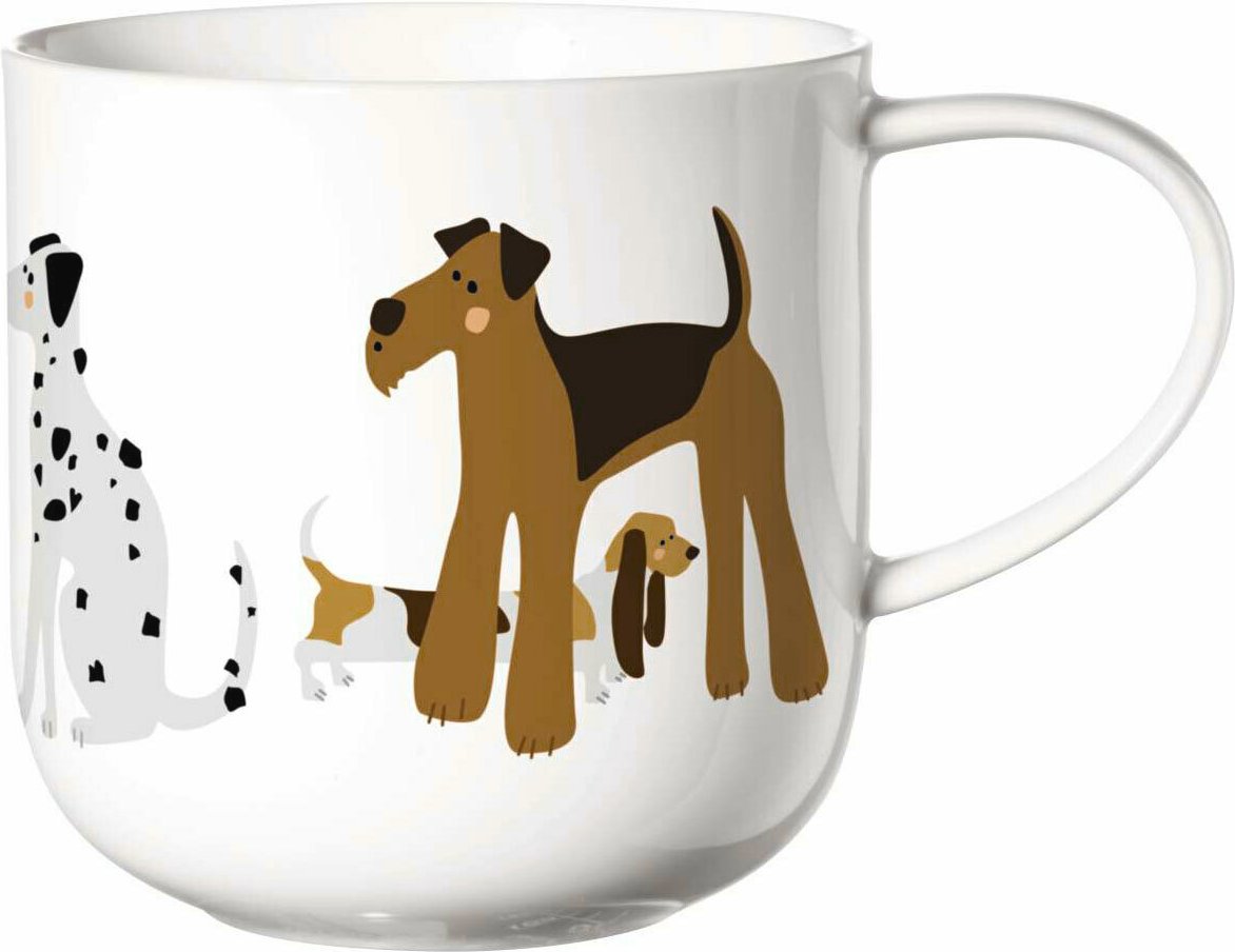 ASA SELECTION Henkelbecher Dogs, Bone China