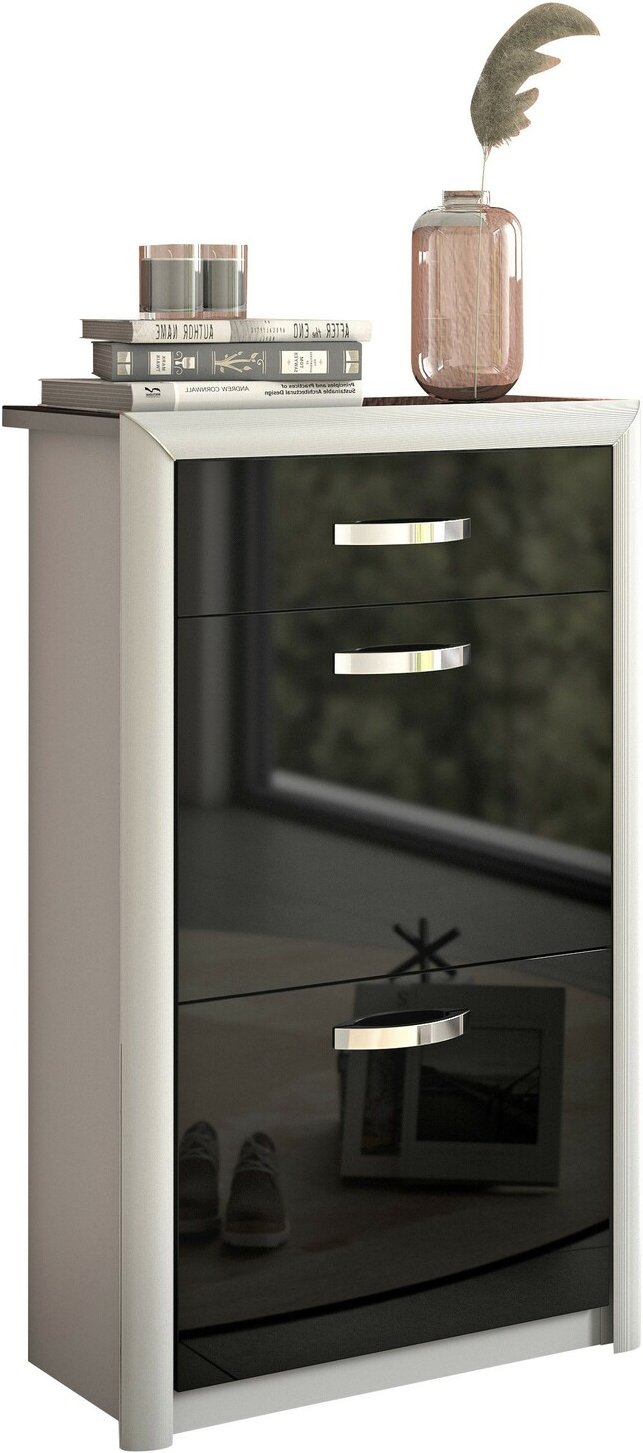 Dieter Knoll Schuhschrank CASTEL, Glas