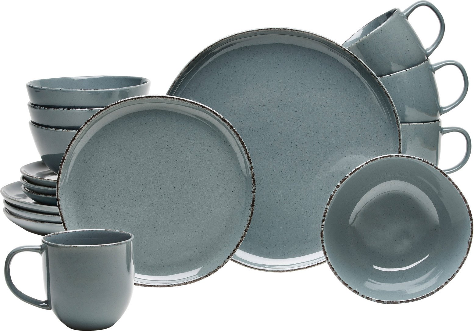 Van Well Kombiservice 16-tlg. URBAN, Steinzeug