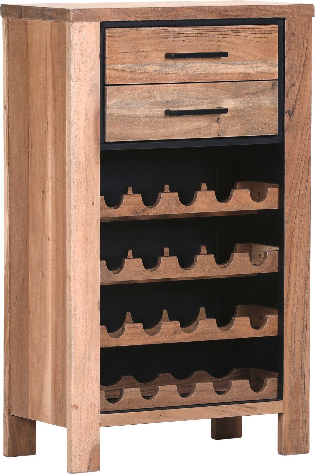 Landscape Weinregal AKAZIO, Massivholz