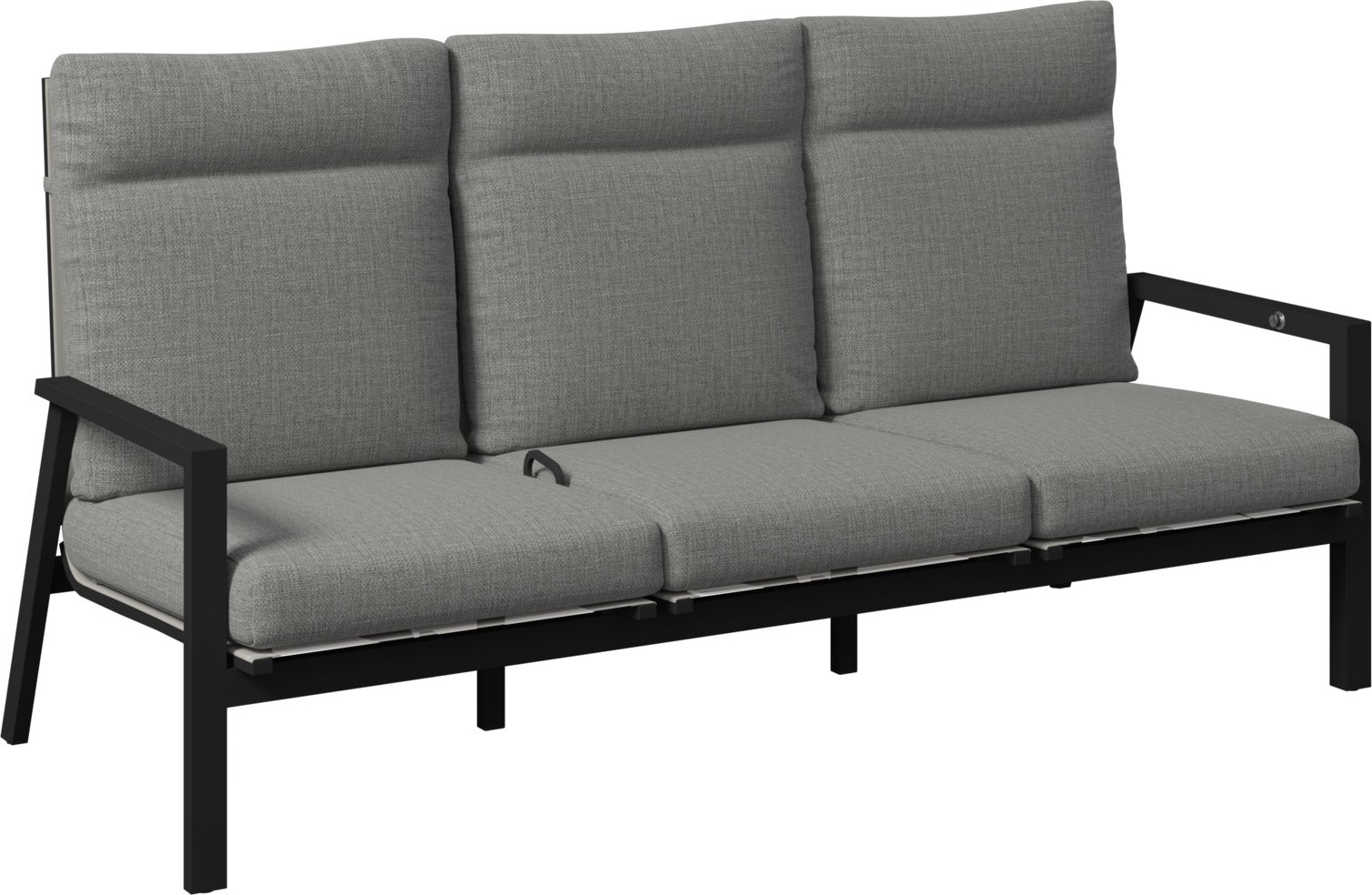 Amatio Gartenbank 3-Sitzer LUZERN PLUS, Aluminium