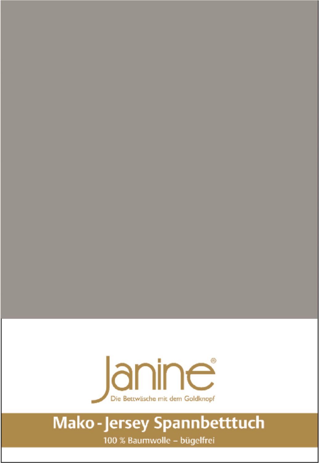Janine Spannbetttuch JERSEY 100x200cm, Baumwolle