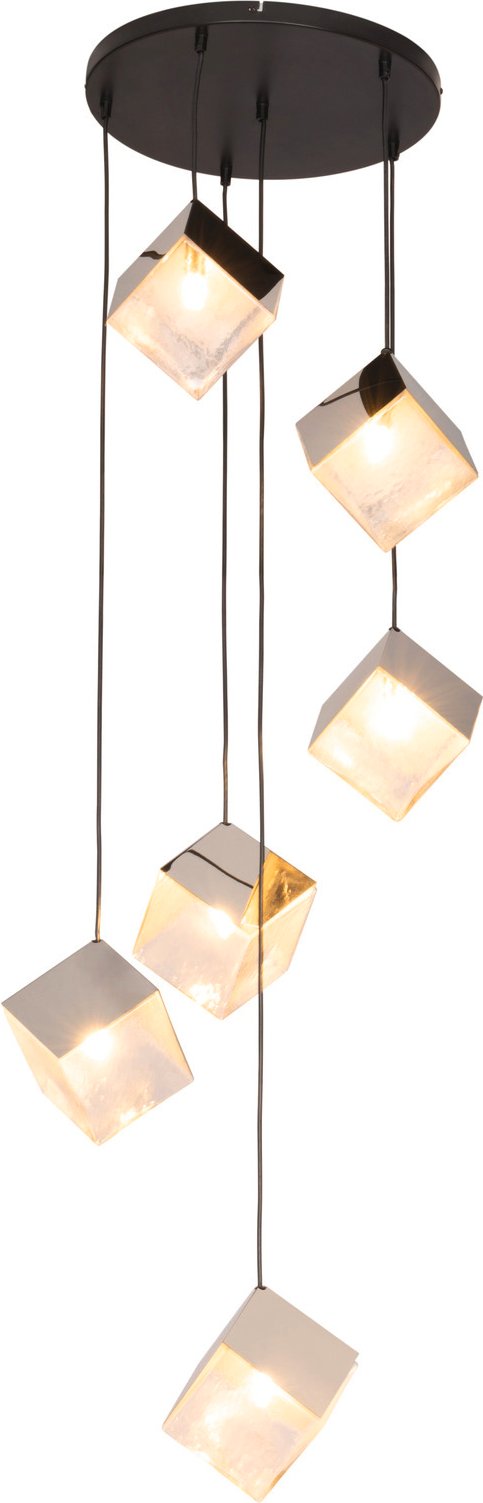 Dieter Knoll Hängeleuchte, Klarglas