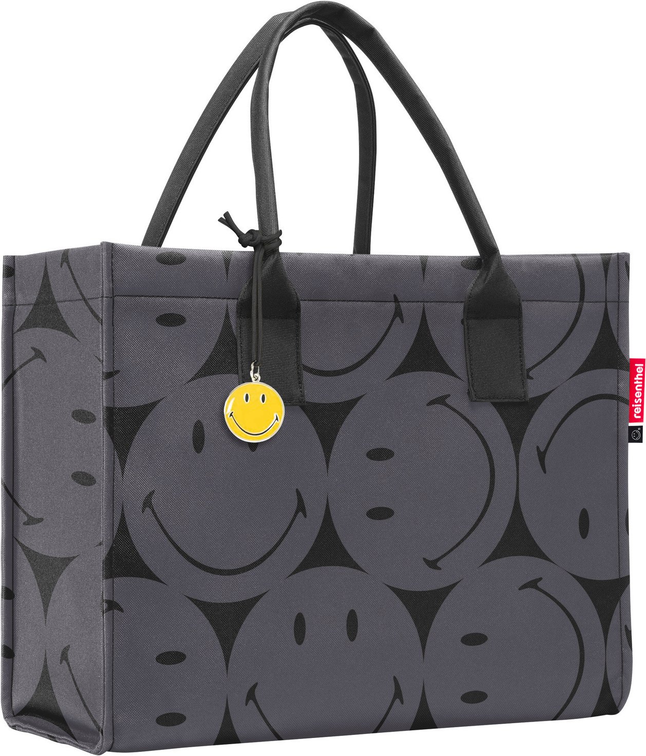 Reisenthel Daily Shopper Smiley Grey, Polyester