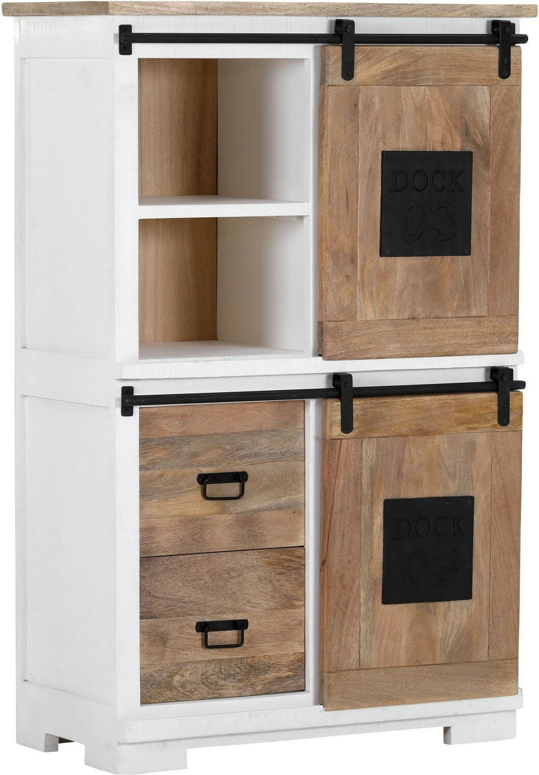 Landscape Highboard DOCK, Massivholz