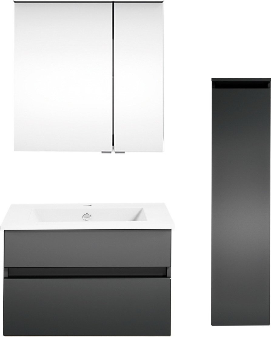 Puris Badkombination GET2YOU 21, Holznachbildung