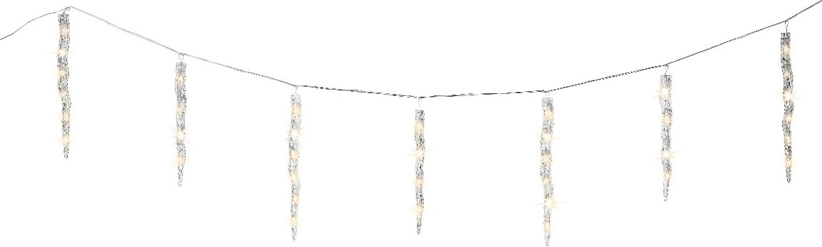 Lumineo LED Icicle Lights flash-effekt 3,6m mit 60 LED`s