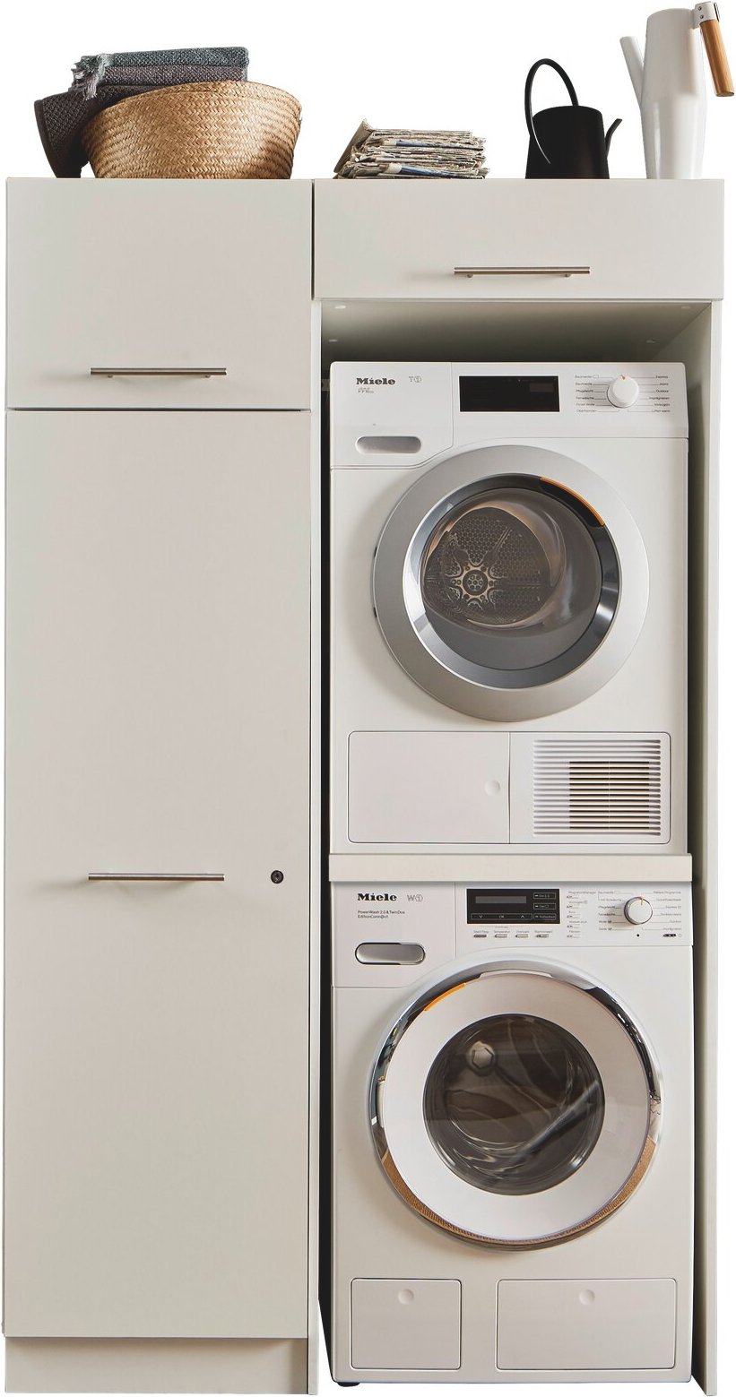 XORA Hauswirtschaftsraum-Kombi PRIMUS, Holznachbildung