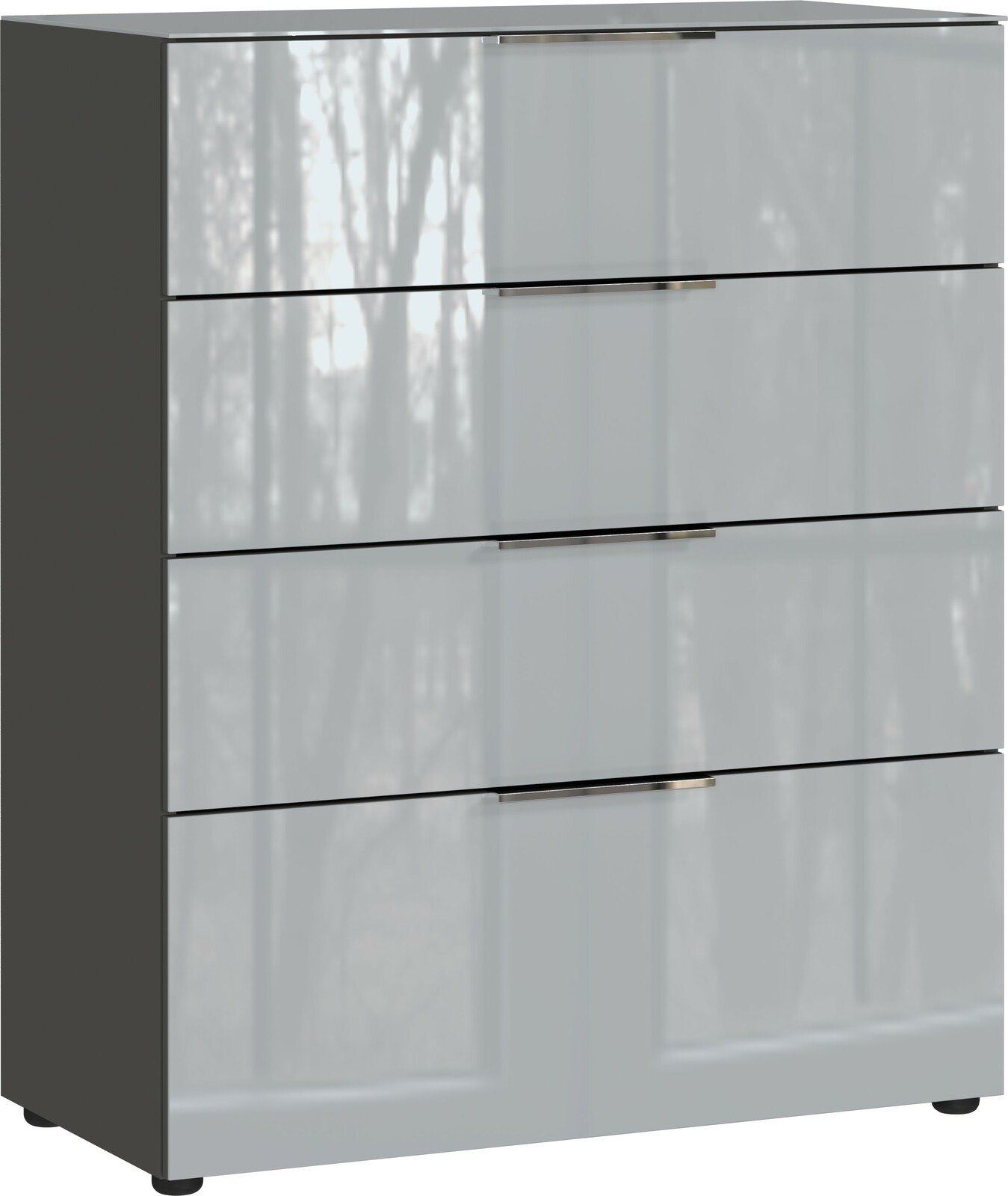 Novel Schubkastenkommode OAKLAND, Glas