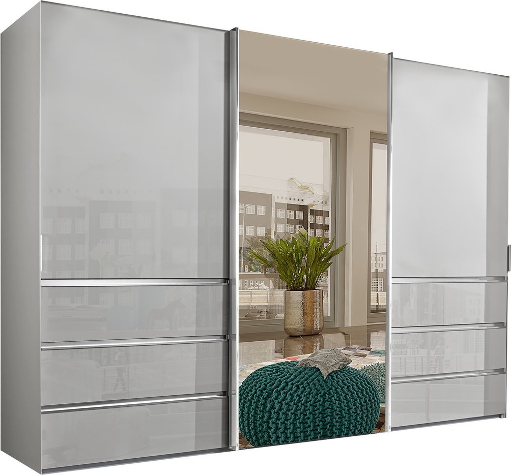 Novel Schwebetürenschrank MALIBU, Holznachbildung
